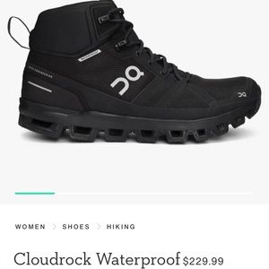 On Cloudrock Waterproof boot